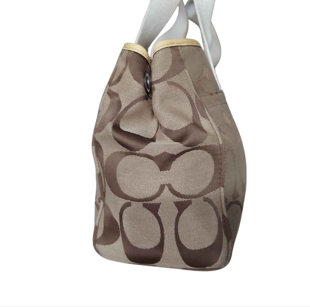 Coach Peyton East West Convertable Tote EUC No F14878 - Picture 9 of 12
